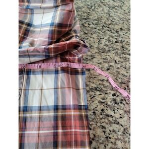 Orvis Shirt Mens Button Up Plaid Long Sleeve Button‎ Down. No Sz Tag